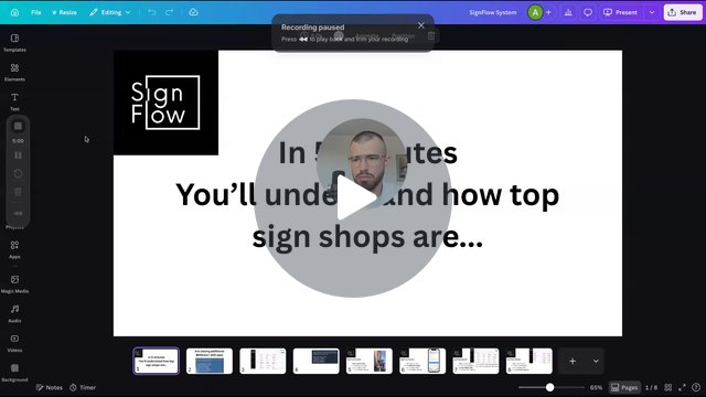 Watch how SignFlow works